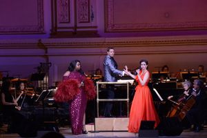 Alex Newell, Steven Reineke and Mandy Gonzalez @ BroadwayWorld Alex Newell, Steven Reineke and Mandy Gonzalez Photo