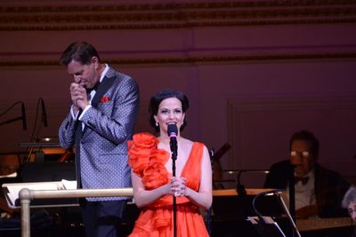 Steven Reineke and Mandy Gonzalez Photo