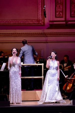 Mandy Gonzalez, Steven Reineke and Carrie Manolakos @ BroadwayWorld Mandy Gonzalez, Steven Reineke and Carrie Manolakos Photo