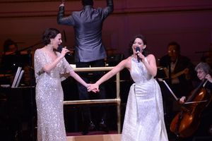Mandy Gonzalez and Carrie Manolakos Photo
