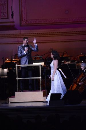 Steven Reineke and Carrie Manolakos @ BroadwayWorld Steven Reineke and Carrie Manolakos Photo