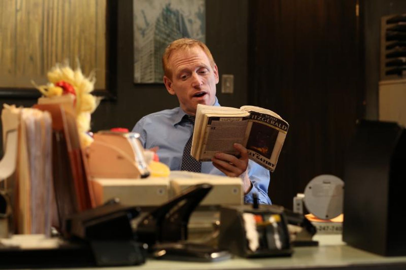 Review: GATZ at Berkeley Rep Transforms the Great American Novel into a Singular Theatrical Experience Review: GATZ at Berkeley Rep Transforms the Great American Novel into a Singular Theatrical Experience Image