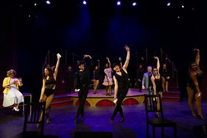 The cast of Chicago at the Milburn Stone Theatre, running February 14-23. Photo credit: Thomas Amorin/Amorin Photography @ BroadwayWorld The cast of Chicago at the Milburn Stone Theatre, running February 14-23. Photo cr Photo