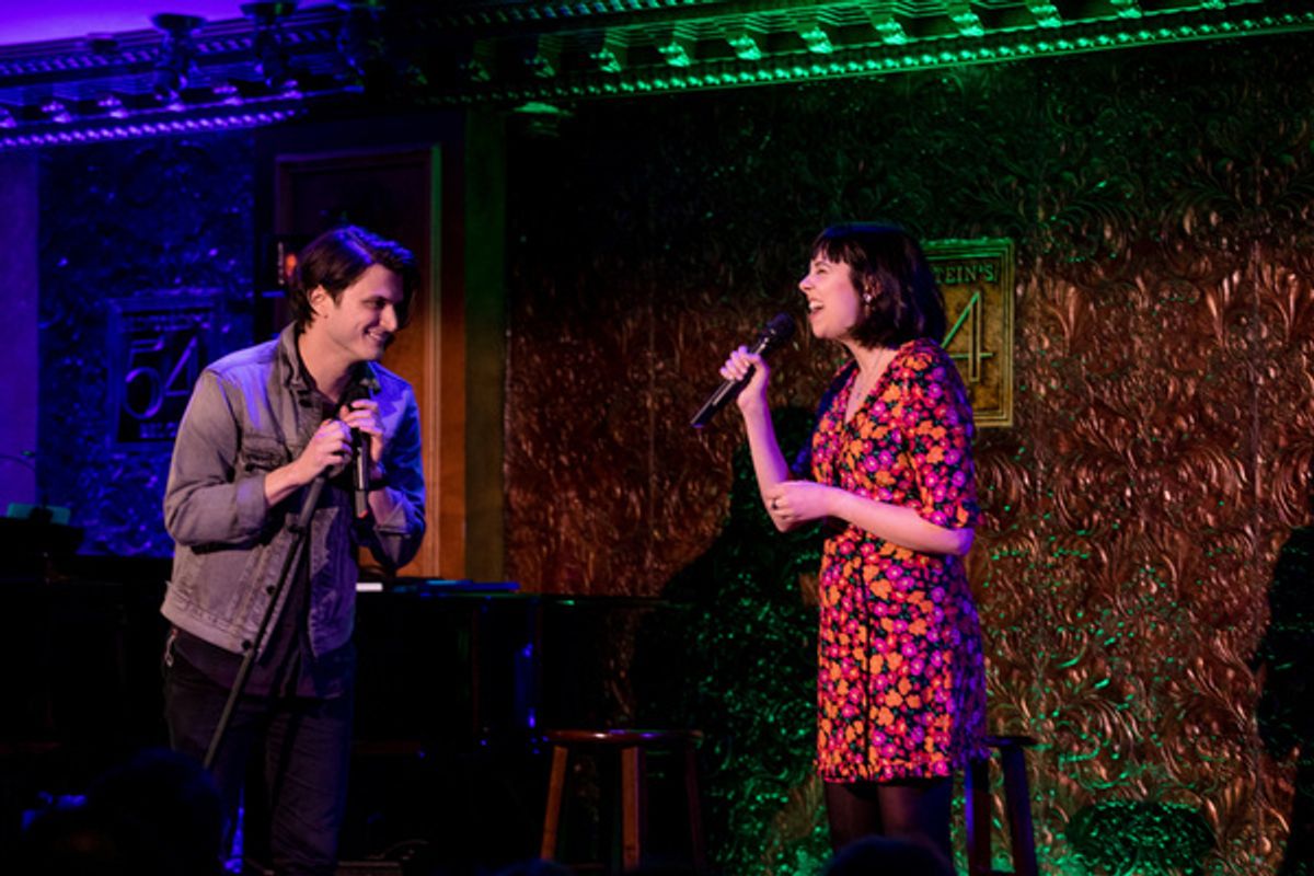 Alex Boniello and April Lavalle at 