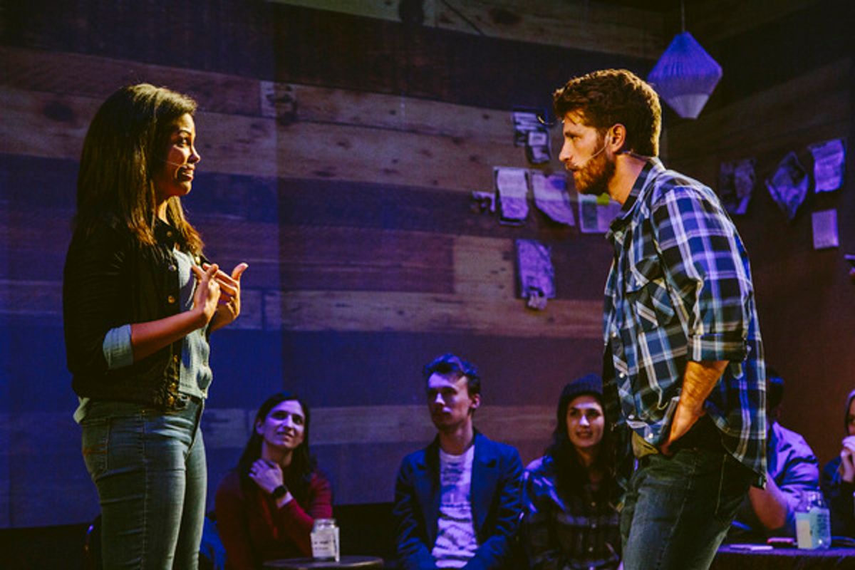 Karla Mosley and Jonah Platt
 at 