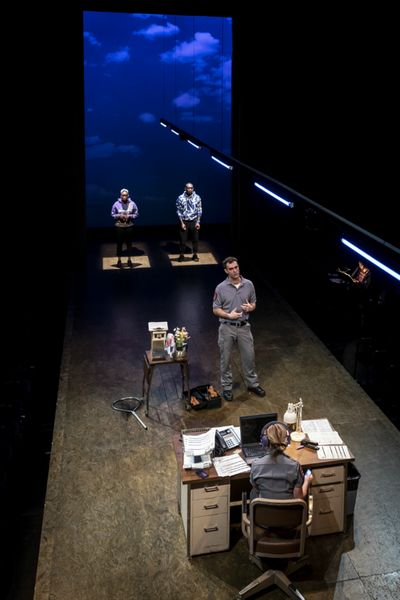 Aneisa J. Hicks (Janelle), Debo Balogun (Kane), Keith D. Gallagher (Brian) and Lia D. Photo
