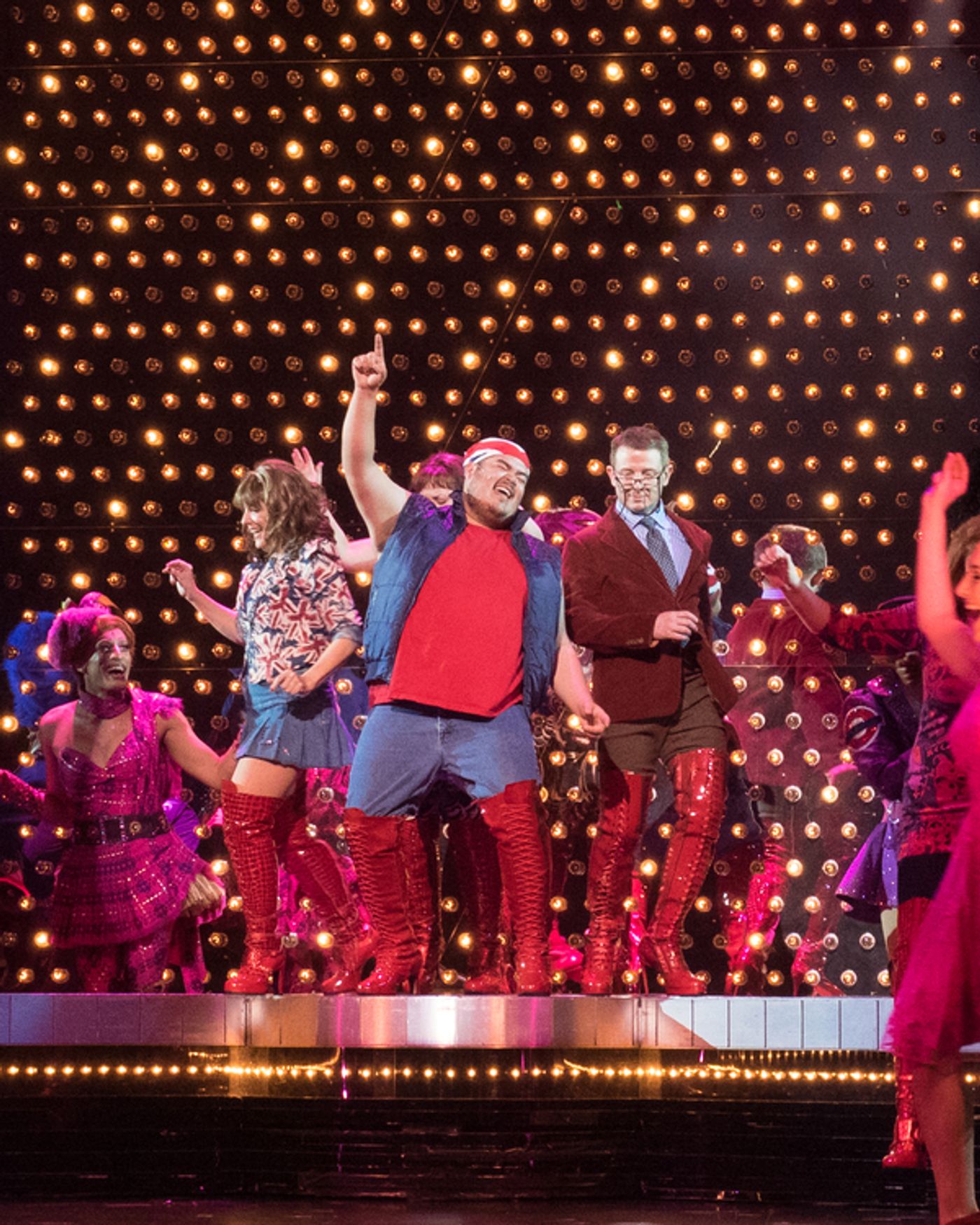 Photo Coverage: Curtain Call And Press Night Of 3D Theatricals' KINKY BOOTS  Image
