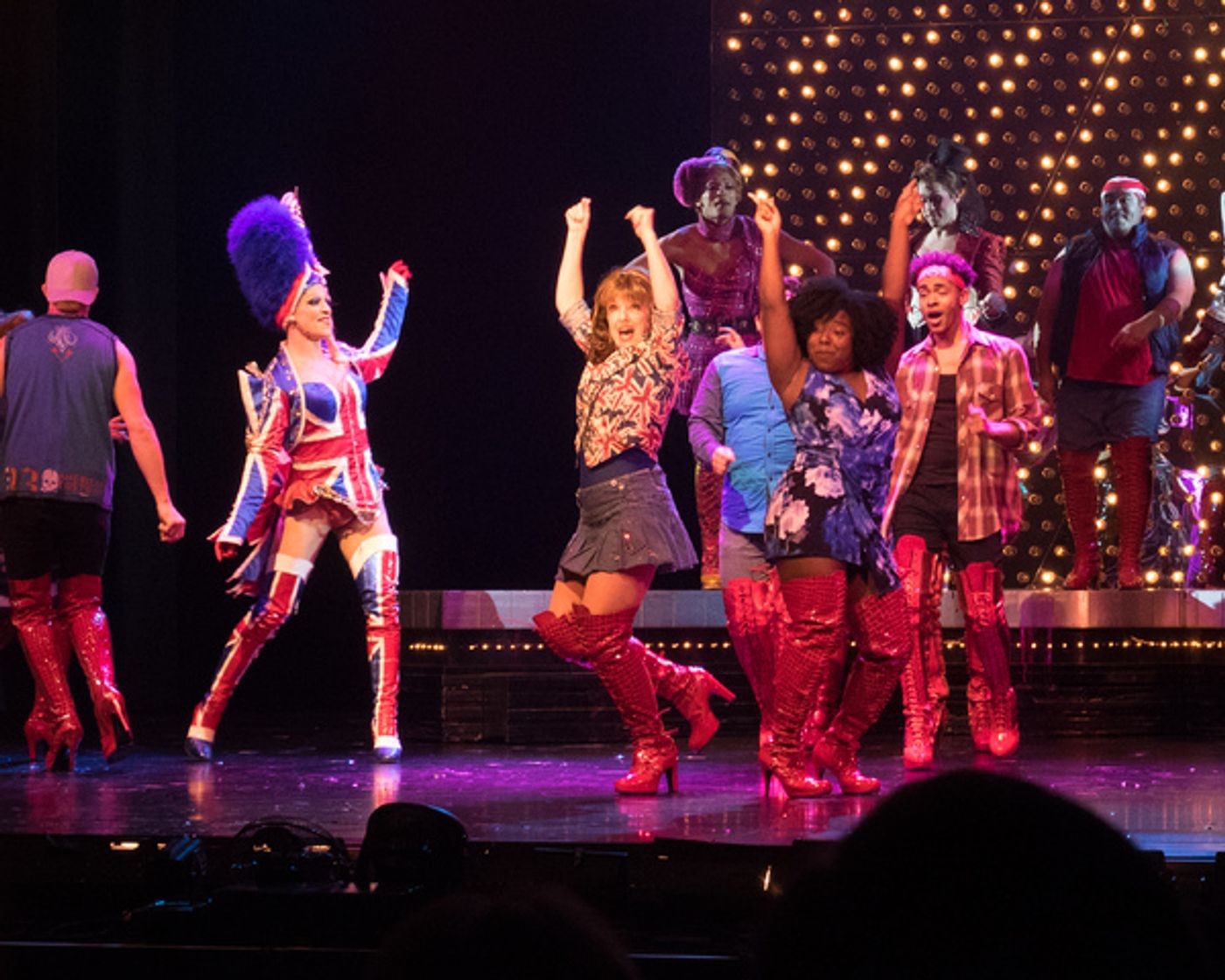 Photo Coverage: Curtain Call And Press Night Of 3D Theatricals' KINKY BOOTS  Image