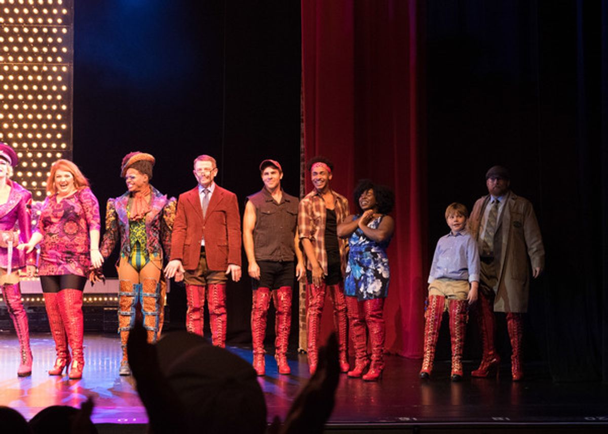 Candice Rochelle Berge, Christopher Mosley, Jeff Skowron, Cameron Gilliam, Chris Bey, Sia Arvinger, Matthew Carl Garcia, and Guy Noland at 