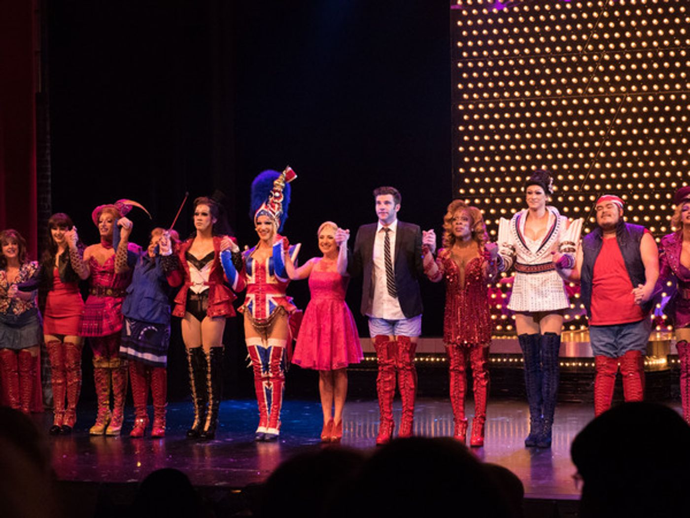 Photo Coverage: Curtain Call And Press Night Of 3D Theatricals' KINKY BOOTS  Image