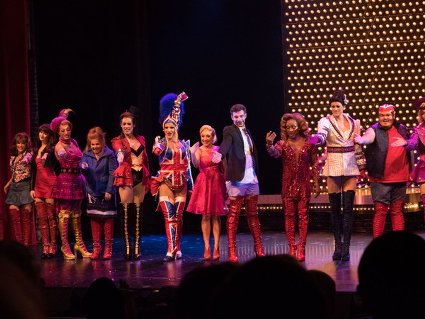 Photo Coverage: Curtain Call And Press Night Of 3D Theatricals' KINKY BOOTS  Image