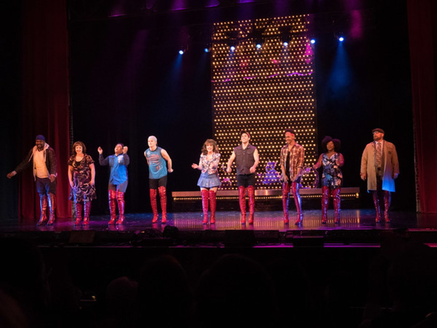 Photo Coverage: Curtain Call And Press Night Of 3D Theatricals' KINKY BOOTS  Image
