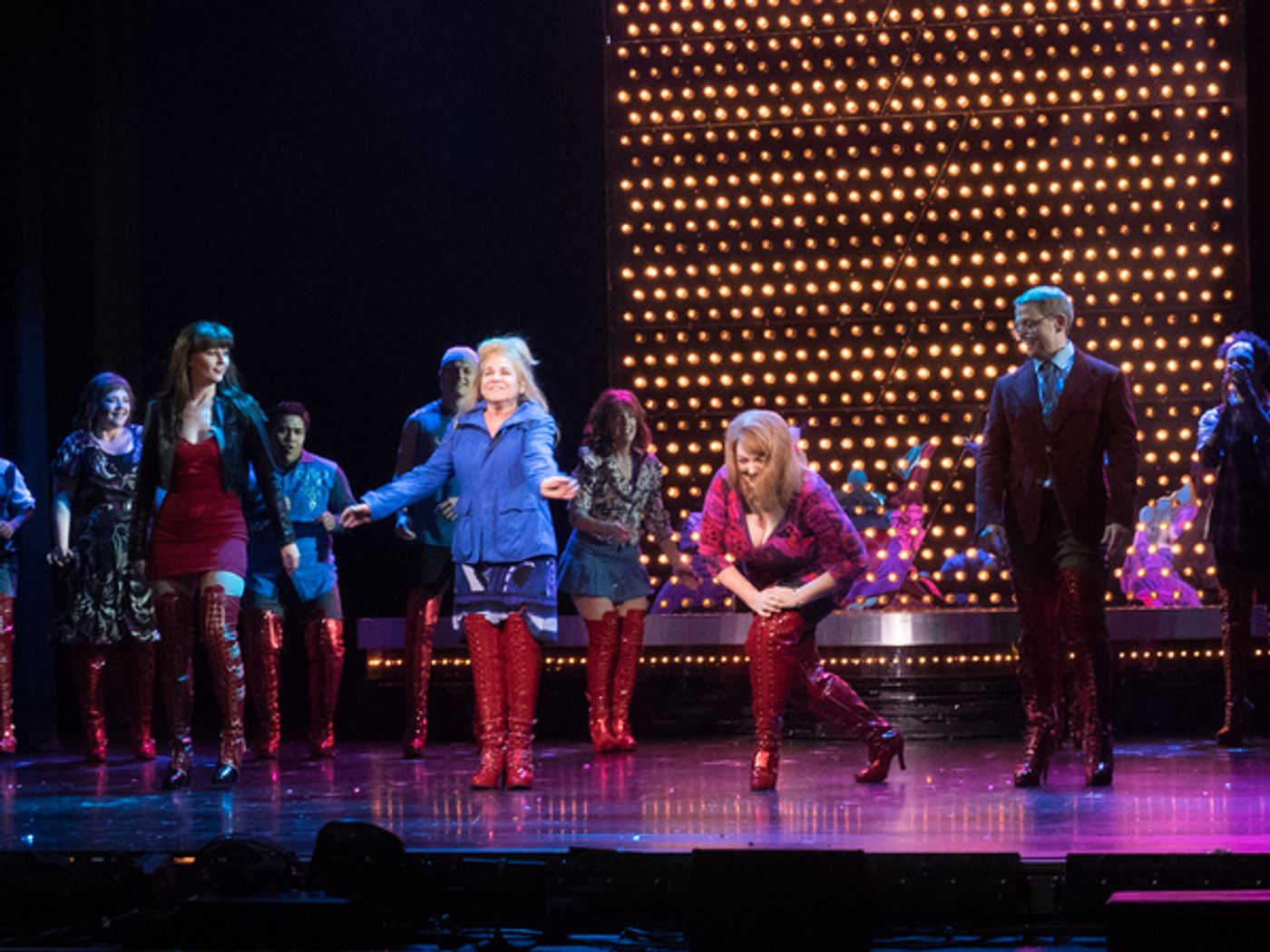 Photo Coverage: Curtain Call And Press Night Of 3D Theatricals' KINKY BOOTS  Image