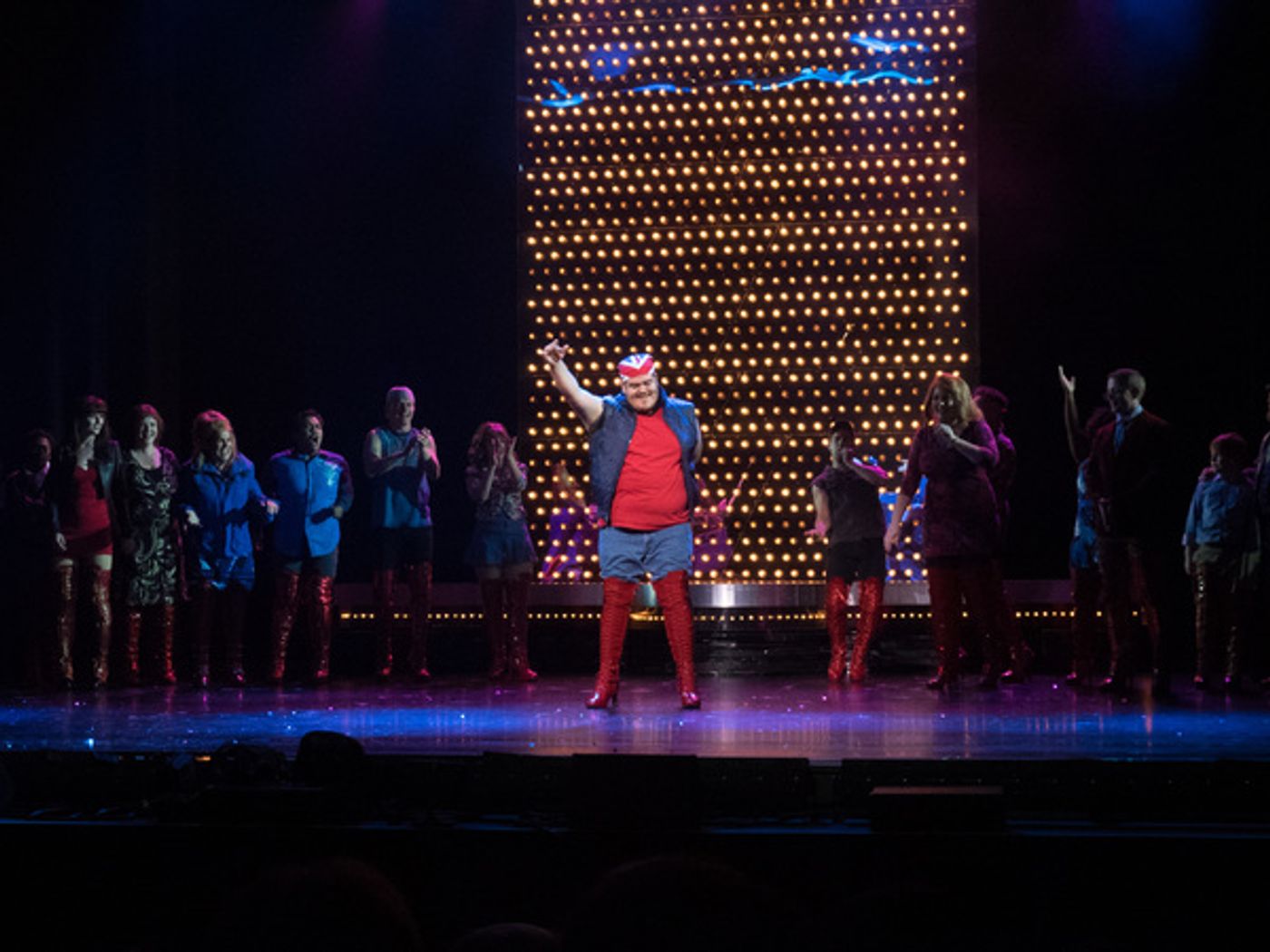 Photo Coverage: Curtain Call And Press Night Of 3D Theatricals' KINKY BOOTS  Image