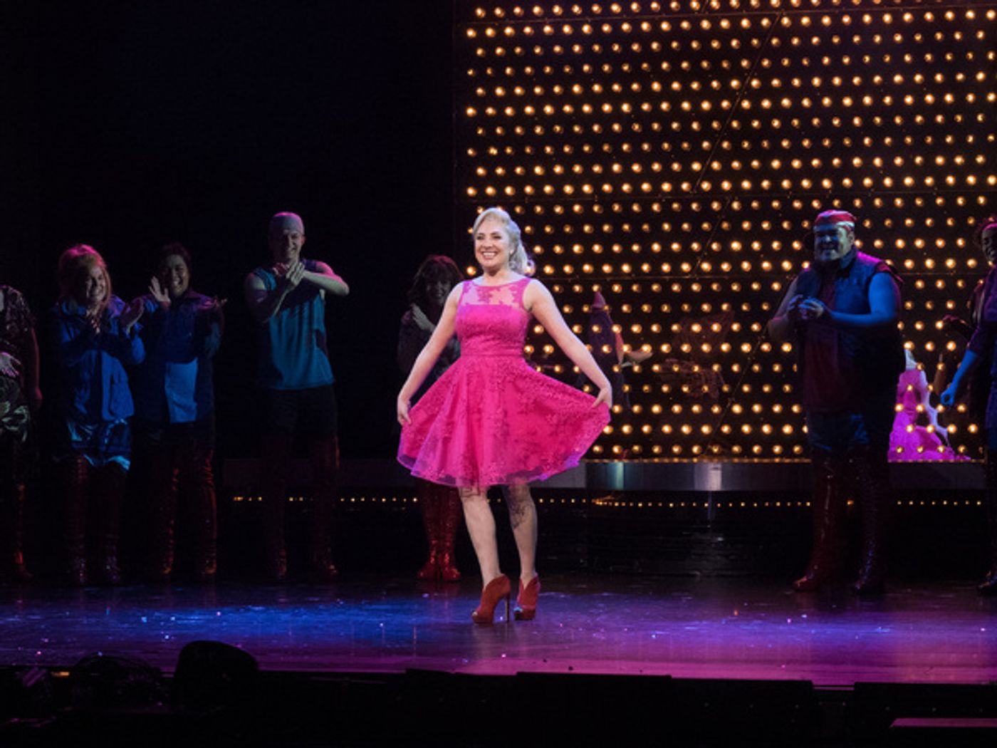 Photo Coverage: Curtain Call And Press Night Of 3D Theatricals' KINKY BOOTS  Image