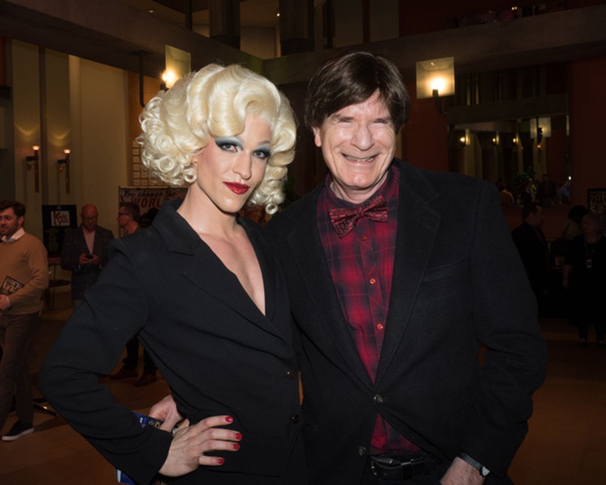 Dance Captain Jake DuPree and Steven Stanley at 