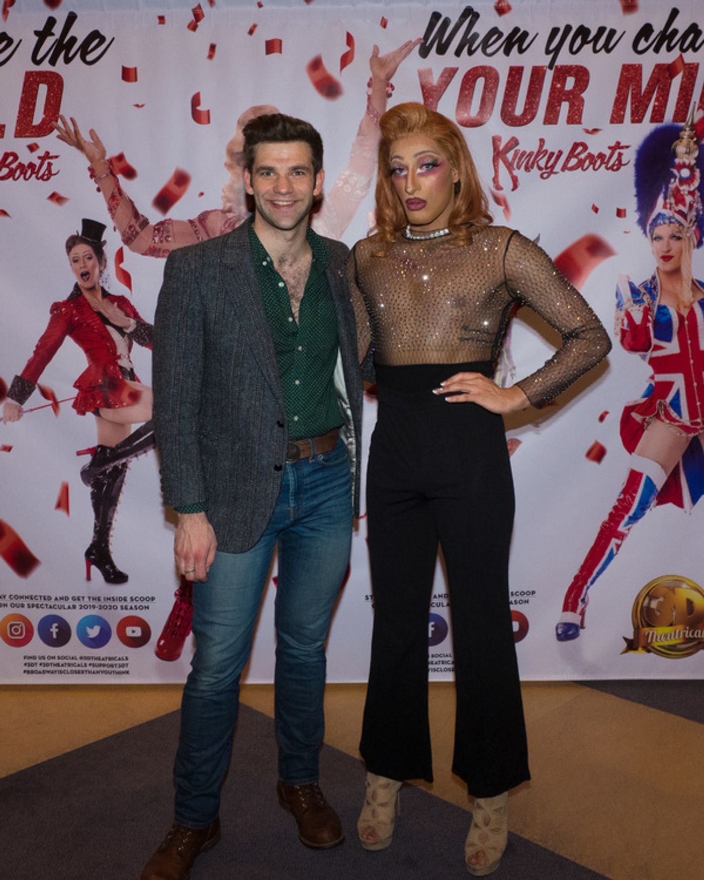 Photo Coverage: Curtain Call And Press Night Of 3D Theatricals' KINKY BOOTS  Image