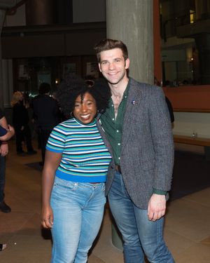 Sia Arvinger and Lukas Poost @ BroadwayWorld Sia Arvinger and Lukas Poost Photo