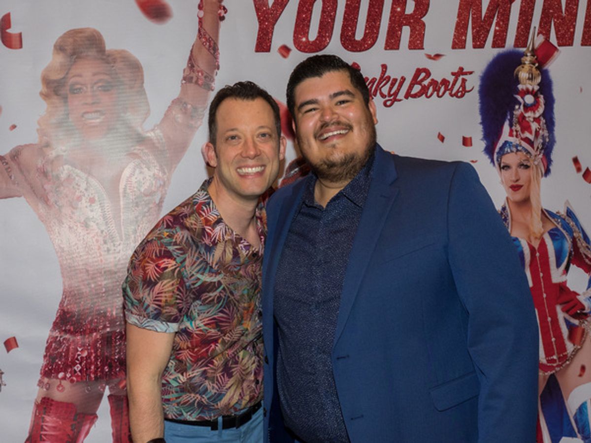 John Tartaglia and Javier Garcia at 