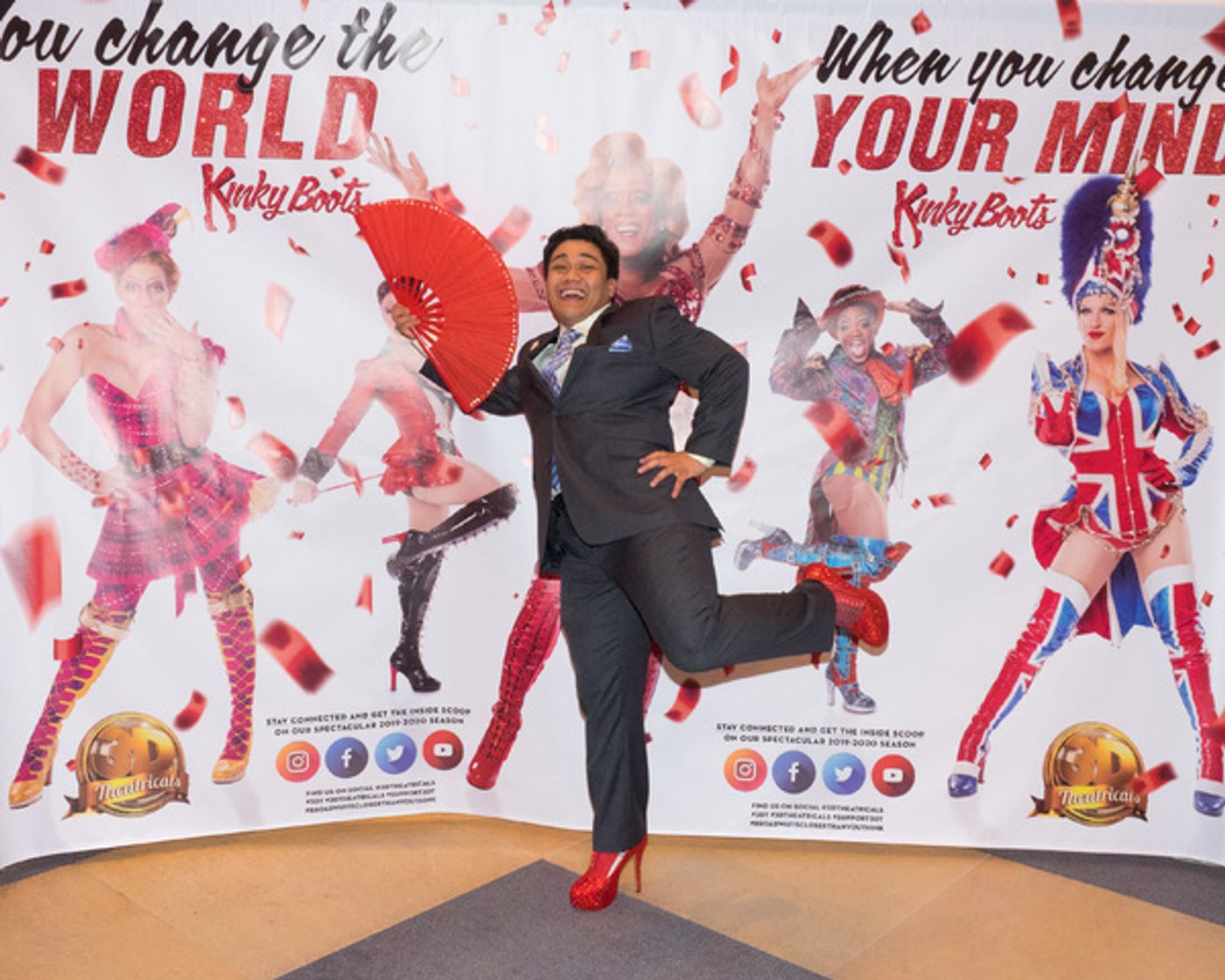 Photo Coverage: Curtain Call And Press Night Of 3D Theatricals' KINKY BOOTS  Image