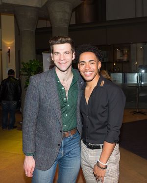 Lukas Poost and Chris Bey @ BroadwayWorld Lukas Poost and Chris Bey Photo