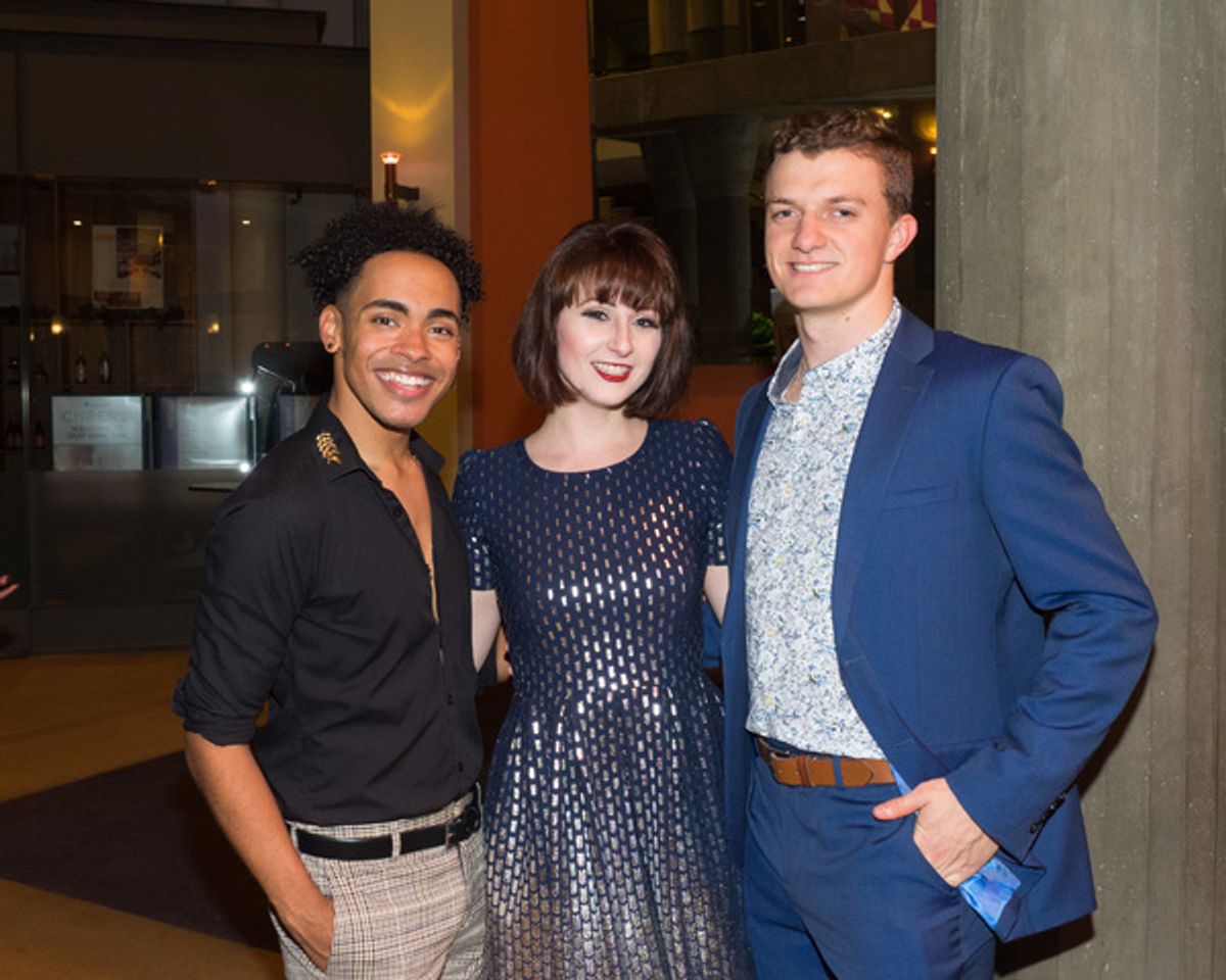 Chris Bey, Dayna Sauble, and Zach Fogel at 