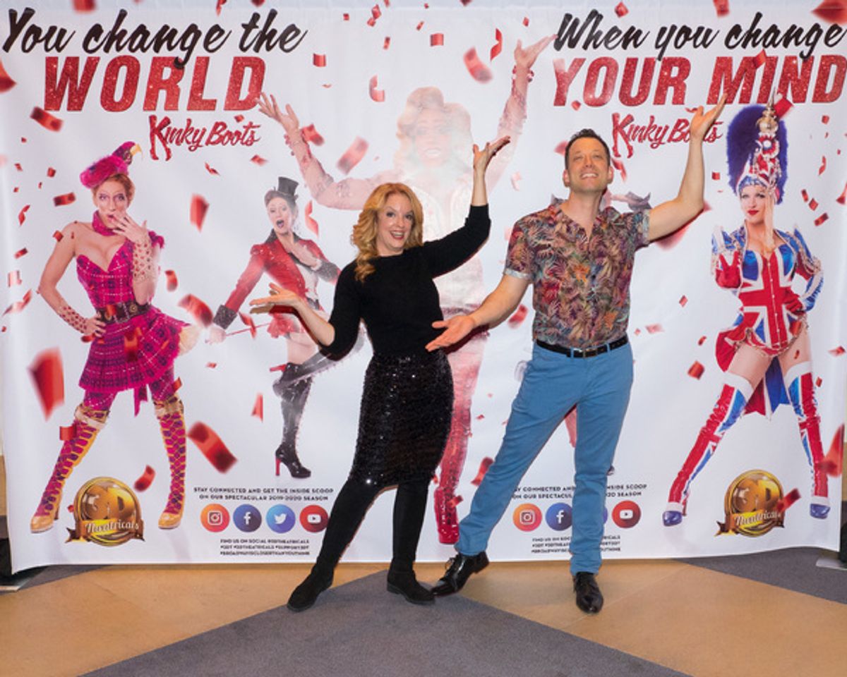 Choreographer Linda Love Simmons and Director John Tartaglia at 