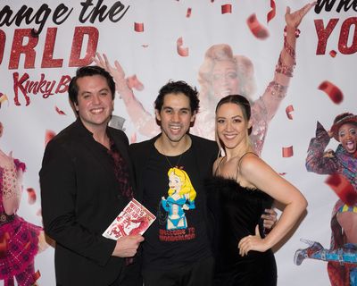 John McGavin, Rodrigo Varandas, and Ariel Samuels Photo