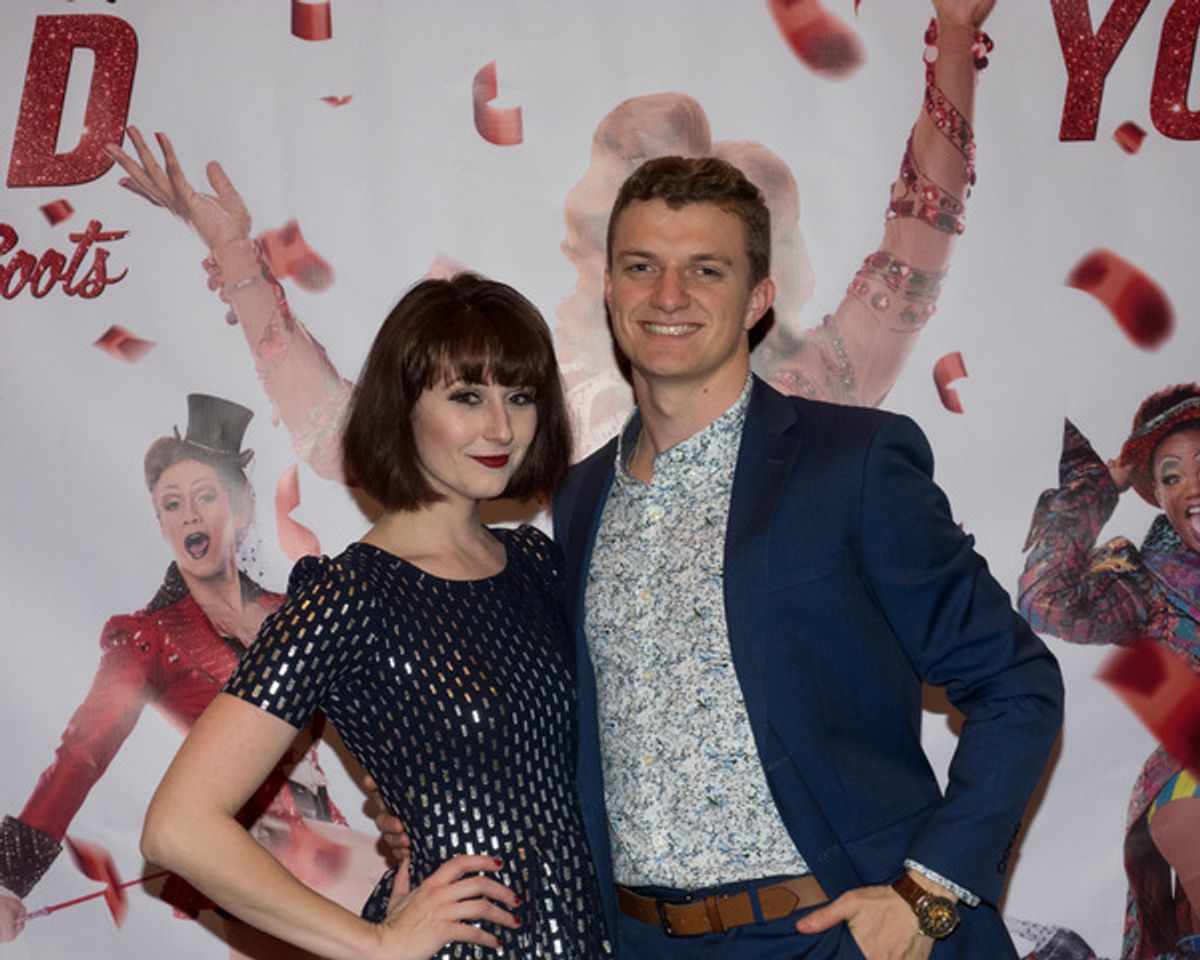 Dayna Sauble and Zach Fogel at 