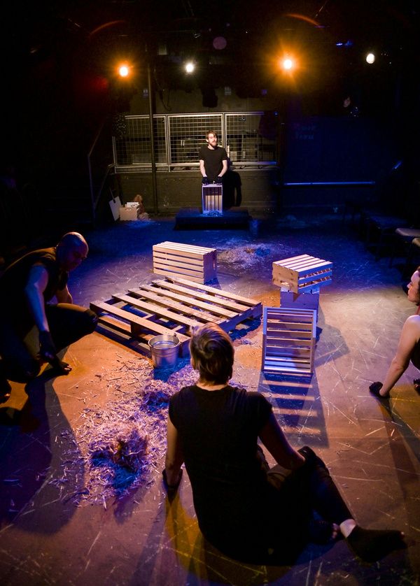 William Ketter, Laura Clare Browne, Erin Cronican and Brandon Walker in The Seeing Pl Photo