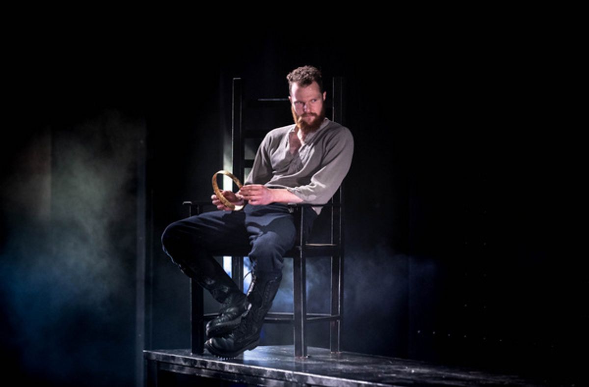 Paul Tinto in Macbeth, photo by Mark Sepple  at 