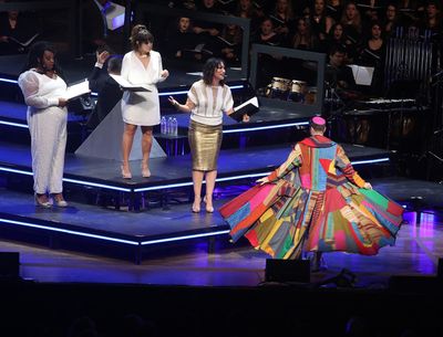 Eden Espinosa, Alex Newell, Jessica Vosk, Chuck Cooper, Noah Galvin Photo