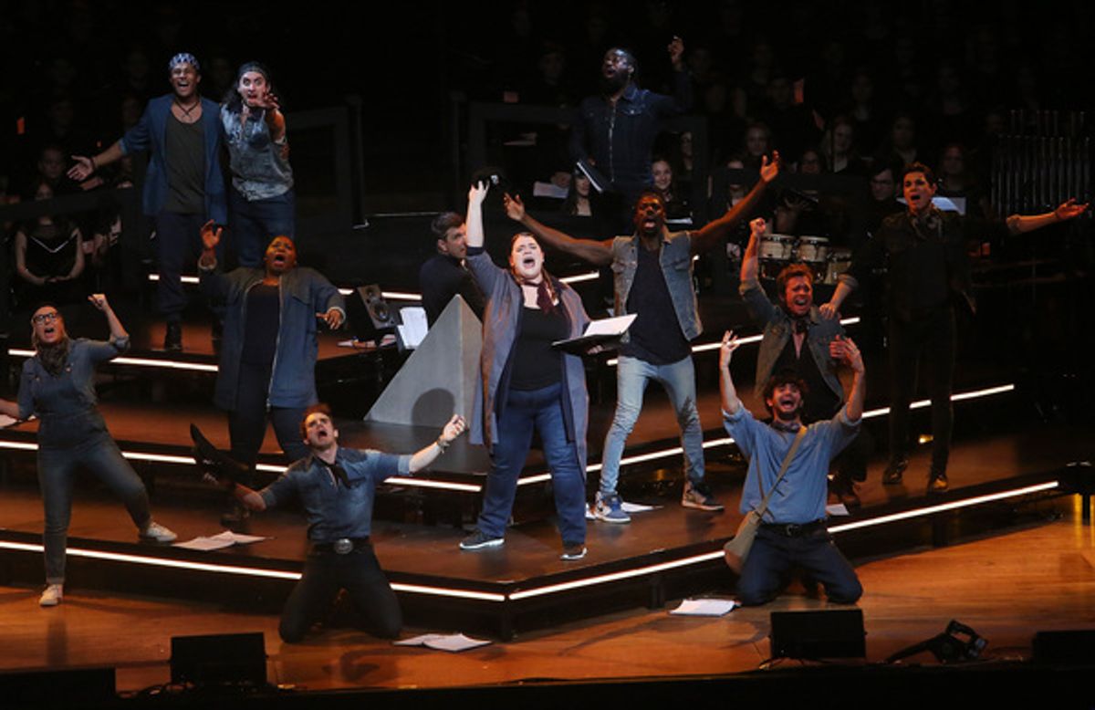 Bonnie Milligan and cast at 