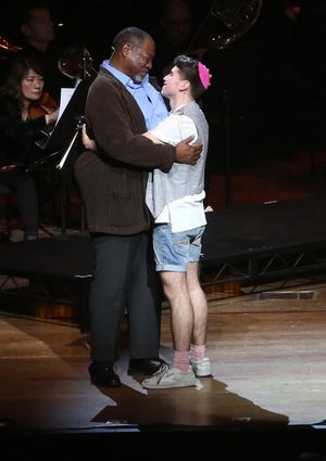 Chuck Cooper and Noah Galvin  Photo