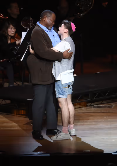 Chuck Cooper and Noah Galvin  Photo