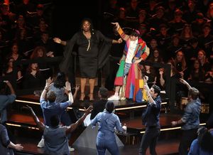 Alex Newell and cast Photo