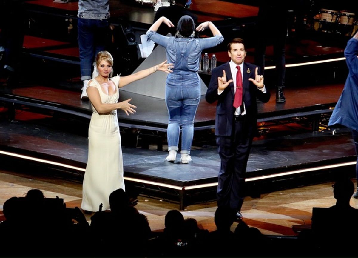 Orfeh and Andy Karl at 