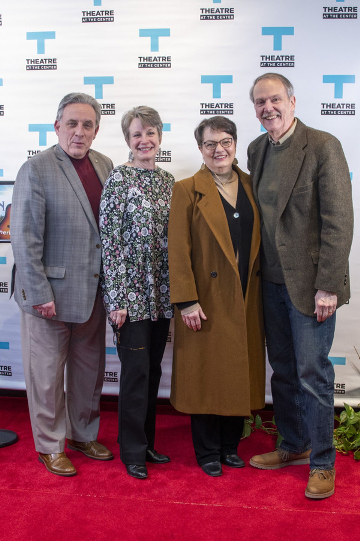 Roger Mueller and Jill Mueller and Paula Scrofano and John Reeger at 