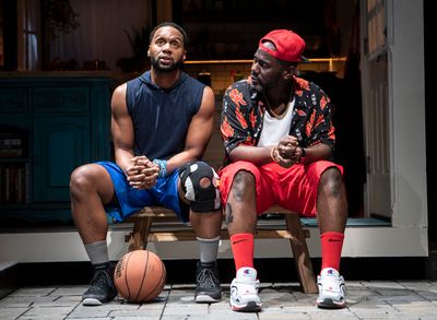 Toussaint Jeanlouis and Nicco Annan Photo