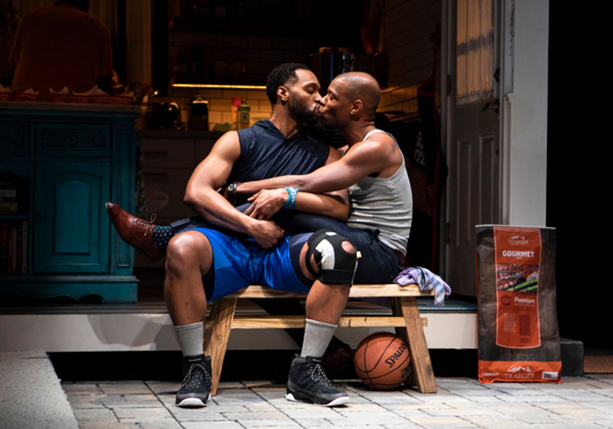 Toussaint Jeanlouis and Korey Jackson at 