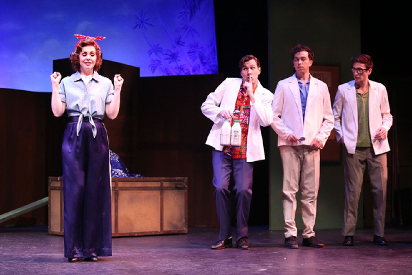 Photo Flash: International City Theatre Presents THE ANDREWS BROTHERS  Image