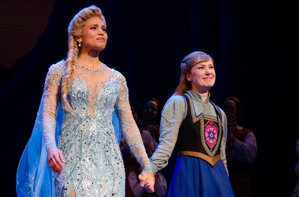 Photo Coverage: FROZEN's Ciara Renée, McKenzie Kurtz and Ryan McCartan Take First Curtain Call Photo Coverage: FROZEN's Ciara Renée, McKenzie Kurtz and Ryan McCartan Take First Curtain Call Image