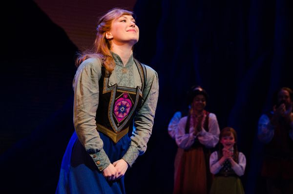Photo Coverage: FROZEN's Ciara Renée, McKenzie Kurtz and Ryan McCartan Take First Curtain Call  Image