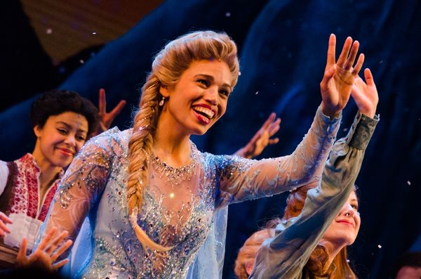 Photo Coverage: FROZEN's Ciara Renée, McKenzie Kurtz and Ryan McCartan Take First Curtain Call  Image