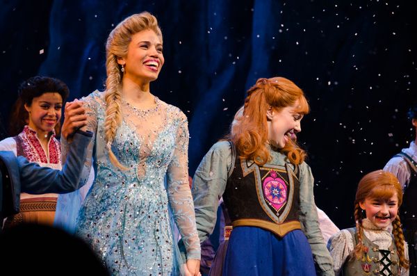 Photo Coverage: FROZEN's Ciara Renée, McKenzie Kurtz and Ryan McCartan Take First Curtain Call Photo Coverage: FROZEN's Ciara Renée, McKenzie Kurtz and Ryan McCartan Take First Curtain Call Image
