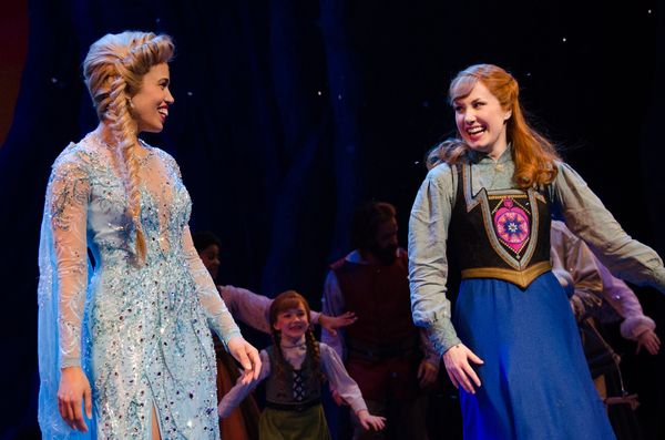 Photo Coverage: FROZEN's Ciara Renée, McKenzie Kurtz and Ryan McCartan Take First Curtain Call Photo Coverage: FROZEN's Ciara Renée, McKenzie Kurtz and Ryan McCartan Take First Curtain Call Image