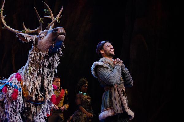Photo Coverage: FROZEN's Ciara Renée, McKenzie Kurtz and Ryan McCartan Take First Curtain Call Photo Coverage: FROZEN's Ciara Renée, McKenzie Kurtz and Ryan McCartan Take First Curtain Call Image