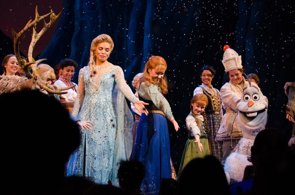 Photo Coverage: FROZEN's Ciara Renée, McKenzie Kurtz and Ryan McCartan Take First Curtain Call Photo Coverage: FROZEN's Ciara Renée, McKenzie Kurtz and Ryan McCartan Take First Curtain Call Image