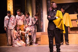 Andrew Neftalí Perez, Michaela Petro, Shane Richlen, Trevor Bates, Morgan Lavenstein, Colin Jones and Brian Bradford @ BroadwayWorld Andrew Neftalí Perez, Michaela Petro, Shane Richlen, Trevor Bates, Morgan Lavenst Photo