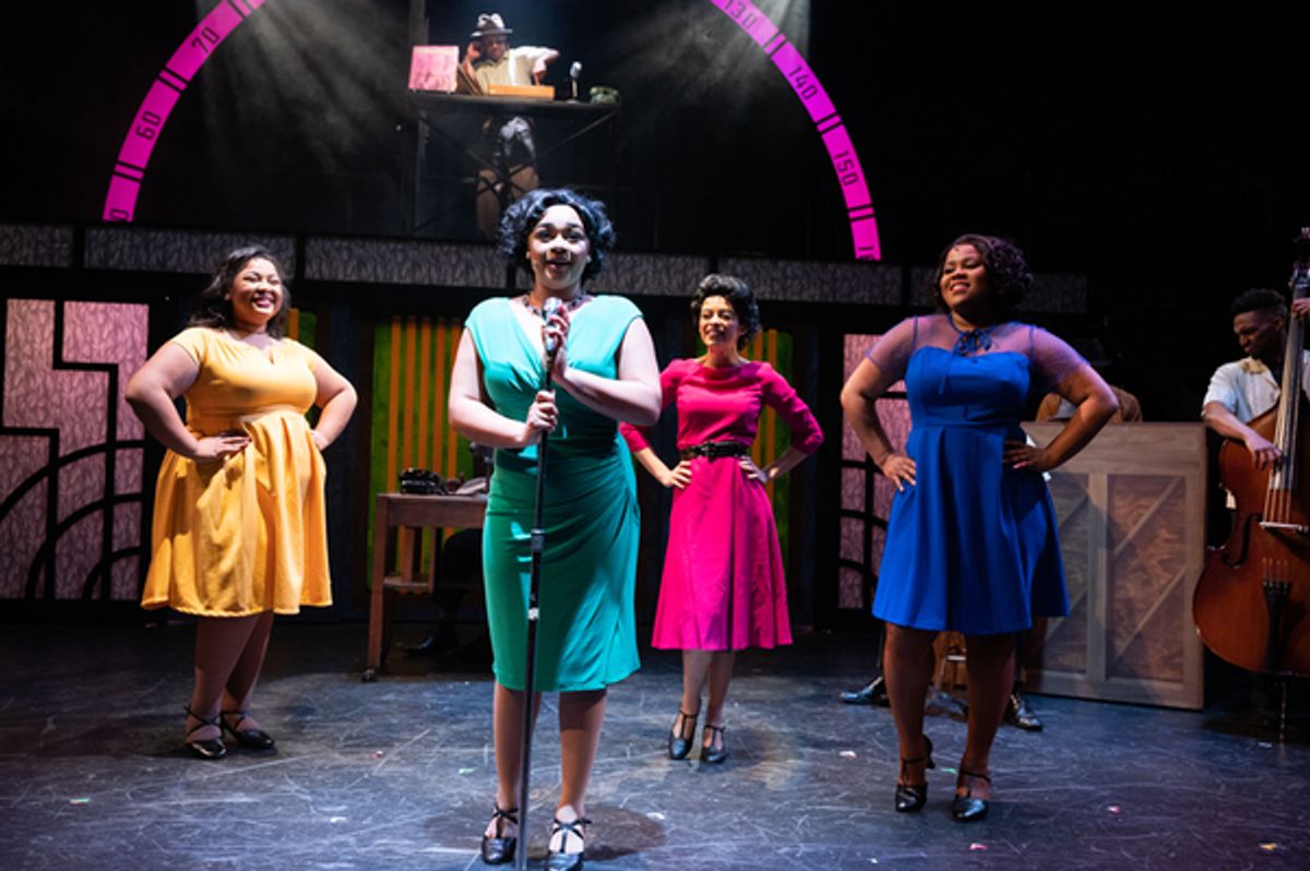 Bessie / Ensemble (MAYA PHILLIPS), Felicia Farrell (LOREIGNA SINCLAIR), Ethel / Selma / Ensemble (CHANEL TILGHMAN) at 